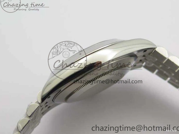 MiroTime 0701 DateJust Smooth Bezel SS Noob 1:1 Best Edition Gray Sticks Dial On Jubilee Bracelet A Packable 3505